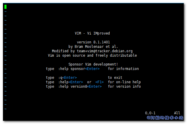 VIM安装成功返回