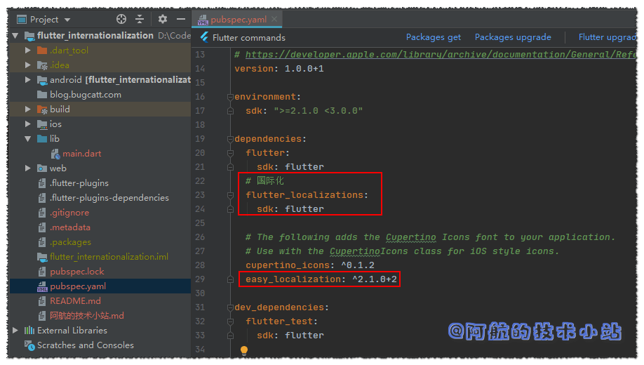 Flutter 国际化: 多语言处理(Easy localization)