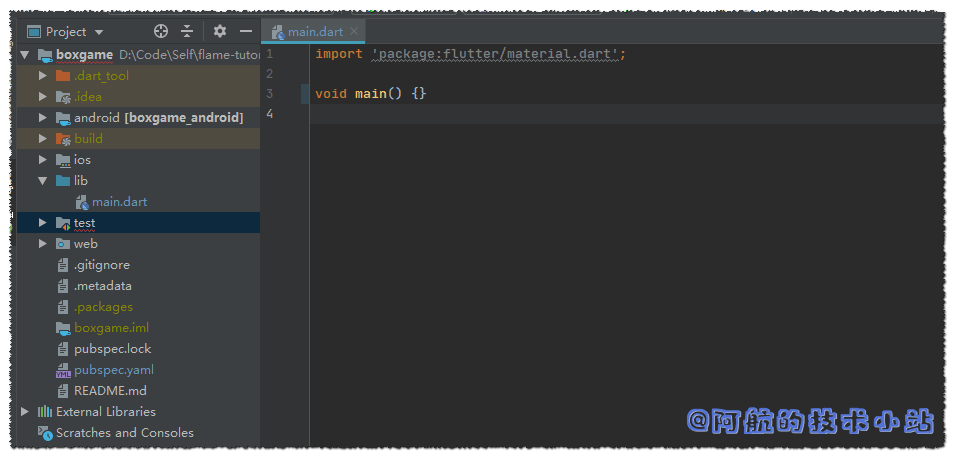 Flutter 游戏开发(flame) 00 Flame介绍