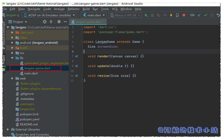 Flutter 游戏开发(flame) 01 开发2D休闲游戏：消灭小飞蝇(1/5)