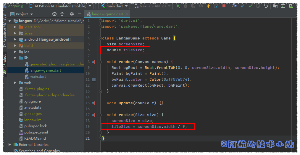 Flutter 游戏开发(flame) 01 开发2D休闲游戏：消灭小飞蝇(1/5)