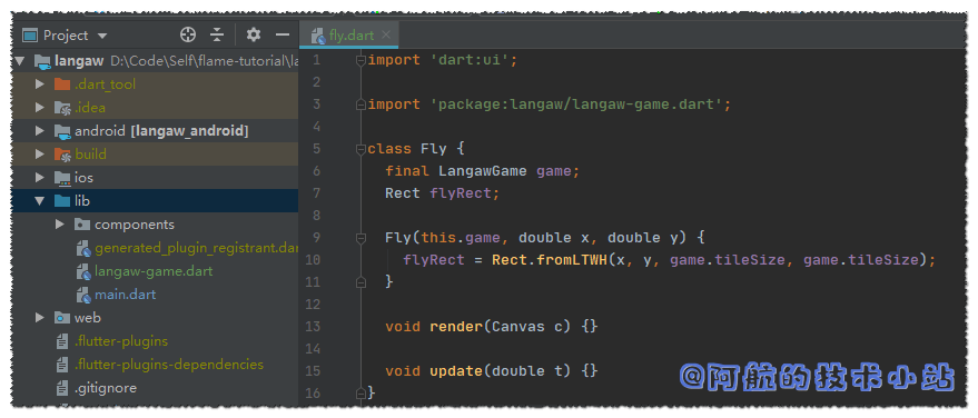 Flutter 游戏开发(flame) 01 开发2D休闲游戏：消灭小飞蝇(1/5)