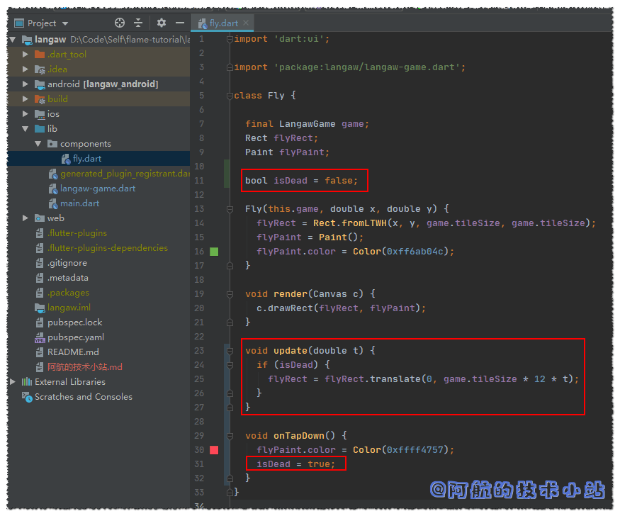 Flutter 游戏开发(flame) 01 开发2D休闲游戏：消灭小飞蝇(1/5)