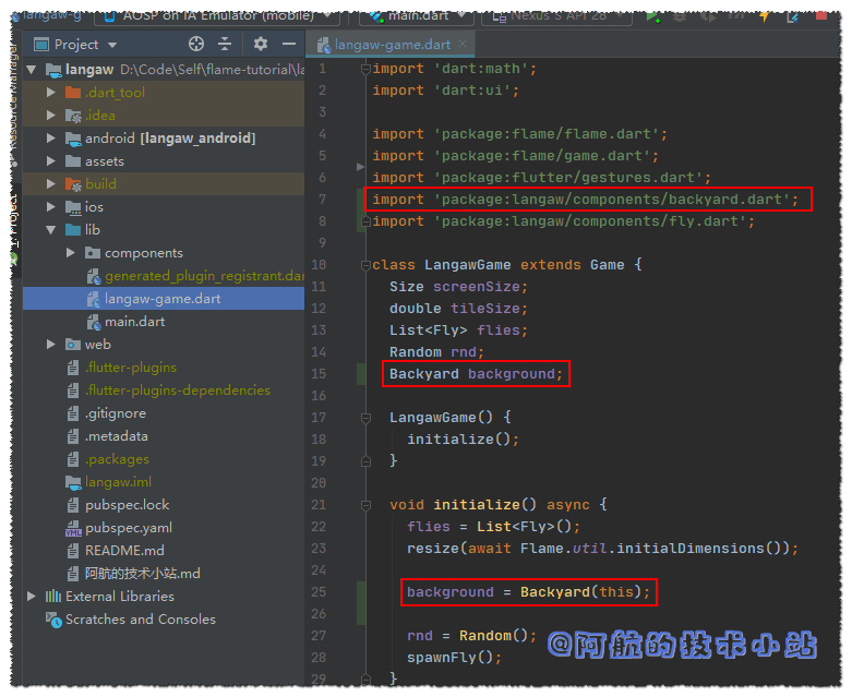 Flutter 游戏开发(flame) 02 图形和动画(2/5)