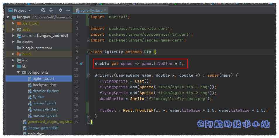 Flutter 游戏开发(flame) 02 图形和动画(2/5)