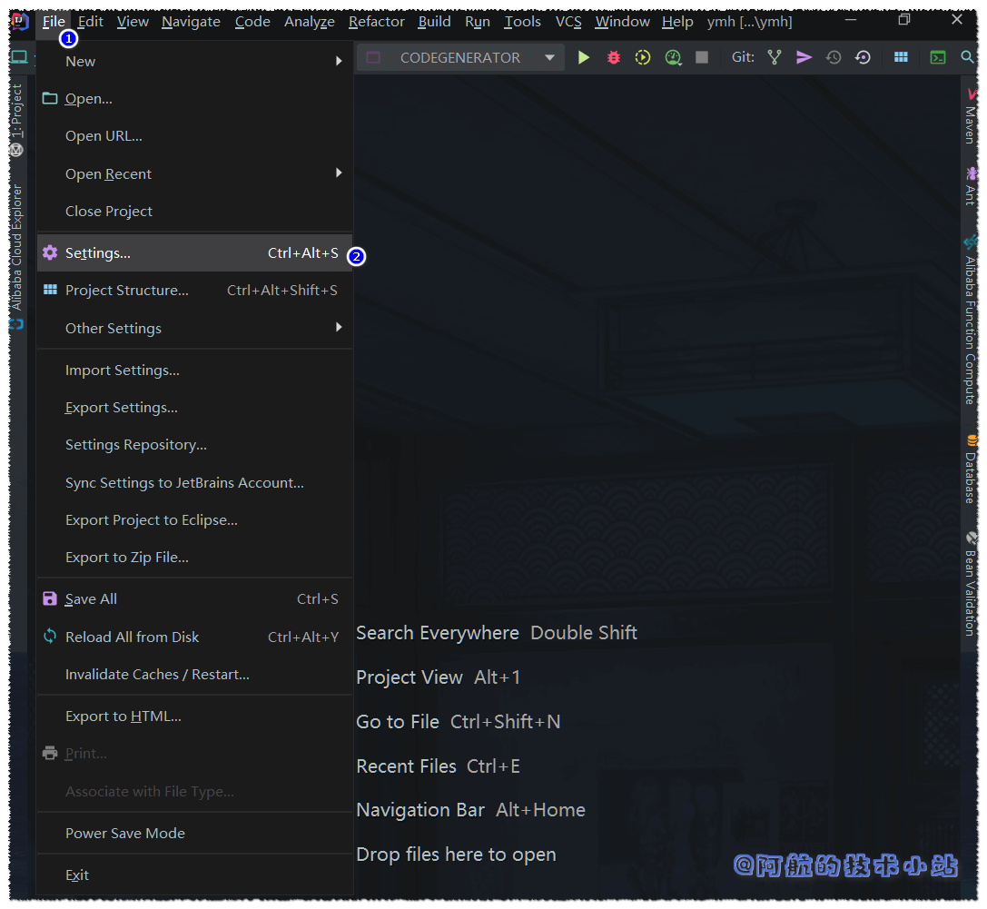 IDEA / Android Studio / WebStorm 取消默认打开最近项目